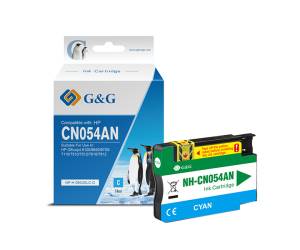 Cartuccia ink - compatibile - per HP - Officejet 6100-6600-6700 - ciano - GeG - NP-H-0933XLC-D - 6970153211131 - DMwebShop