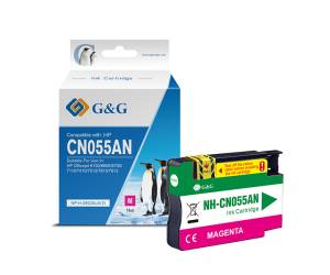 Cartuccia ink - compatibile - per HP - Officejet 6100-6600-6700 - magenta - GeG - NP-H-0933XLM-D - 6970153211148 - DMwebShop