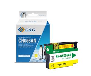 Cartuccia ink - compatibile - per HP - Officejet 6100-6600-6700 - giallo - GeG - NP-H-0933XLY-D - 6970153211155 - DMwebShop