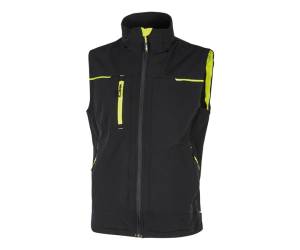 Gilet donna Saturn Lady taglia M nero giallo - 28474