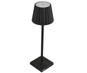 Lampada da tavolo a LED 10 x 10 x 38 cm alluminio pmma nero - 28220