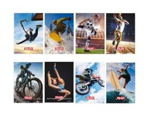 Maxiquaderno Enjoy Sport 2023 A4,4 mm 21 fogli 80 gr - 28910