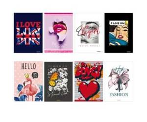 Maxiquaderno Teen Girl 2023 A4,1 rigo 21 fogli 80 gr - 28899