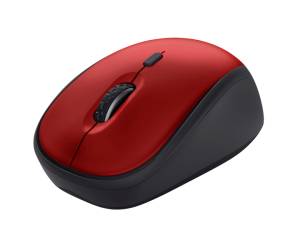 Mouse wireless Yvi silenzioso rosso - 28749