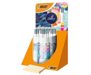 Penna a sfera 4 Colors Decor fantasie assortite expo 30 pezzi - 28699