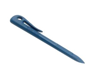 Penna detectabile monoblocco per touch screen 9,8 cm PP blu - 28189
