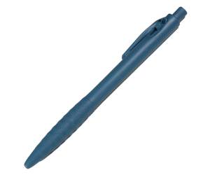 Penna detectabile retrattile a lunga durata leggermente ruvida 14 cm PP rosso - 28173