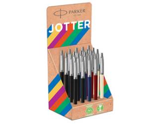 Penna sfera Jotter Original Plastic tratto M colori fusto assortiti expo 20 pezzi - 28820