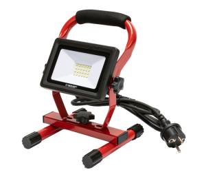 Proiettore da cantiere Light Pad con staffa e cavo 1,5 mt 20 W rosso - 28165
