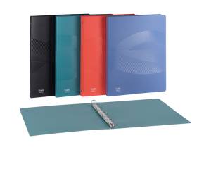 Raccoglitore Osmose Recyc 22 x 30 cm 4 anelli tondi 30 mm PP - 28707