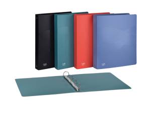 Raccoglitore Osmose Recyc 22 x 30 cm 4 anelli tondi 30 mm PP 30 colori assortiti - 28708