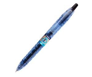 Roller gel a scatto B2P Begreen punta 0,7 mm nero - 28829