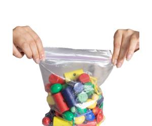 Sacchetti Zip 18 x 25 cm 45 micron LDPE trasparente - 28797