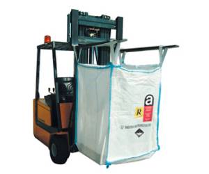 Saccone Big Bag a pannelli per stoccaggio rifiuti omologato ONU e amianto 1000 lt - 28206