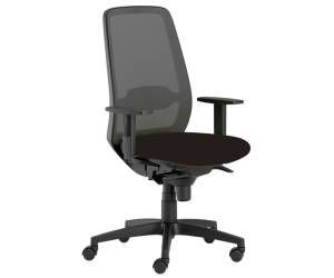 Seduta operativa Tullio TUA con braccioli regolabili nero - 28292