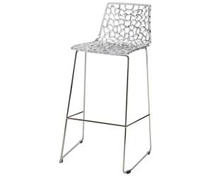 Sgabello Spider Fix 44 x 53 x 96 cm policarbonato trasparente - 28247