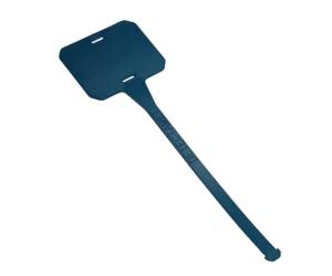 Targhetta detectabile riutilizzabile 21 cm blu - 28191