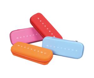 Astuccio silicone Monocromo 12 x 20 cm colori assortiti - 28941