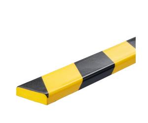 Profilo paracolpi S10 per superfici giallo nero - 29043