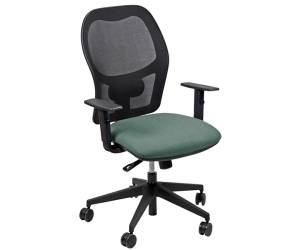 Seduta operativa Hubble HUHU tessuto Fashion braccioli regolabili verde - 28957