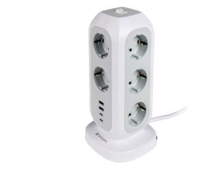 torre di alimentazione multi spina EUPT 01 con 2 x USB C 2 x USB A - 29032