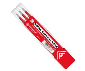 Refill per penne gel cancellabili - punta 0,7 mm - rosso - conf. 3 pezzi - Osama - OW 10136 R - 8007404227776 - DMwebShop