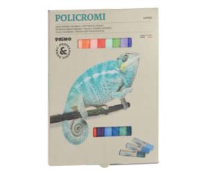 Gessetti quadrati Policromi quadrati 13x13x80 mm astuccio 24 gessi - 13336