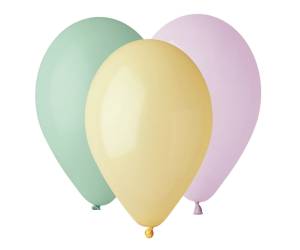 Palloncino Soft Rainbow diametro 26 cm lattice colori assortiti - 29148