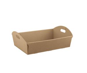 Cesto - 32 x 22 x 8,5 cm - cartone onda - avana - conf. 2 pezzi - Scotton - 7742C - 8007402583850 - DMwebShop