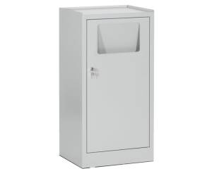 Armadietto portabiancheria con sacco 50 x 40 x 100 cm grigio - 29407