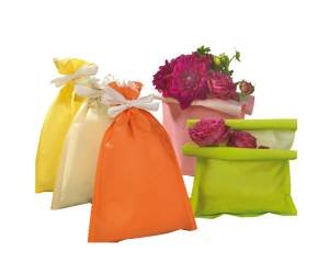 Busta regalo Spring 16 x 25 cm 45 gr carta 5 colori assortiti - 29356