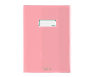 Coprimaxi Colibri PE 130 mic A4 liscio trasparente rosa - 29273