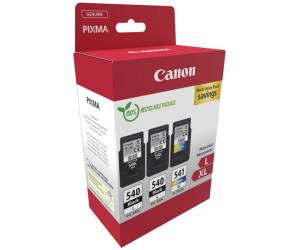 Multipack Cartucce CANON Inkjet 2 x PG 540L CL 541XL confezione 3 cartucce 5224B017 Originale - 29234