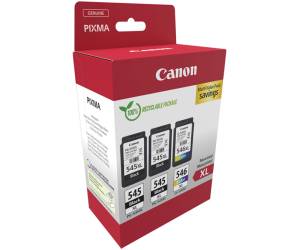 Multipack Cartucce CANON Inkjet PG 545XL CL 546XL confezione 3 cartucce 8286B013 Originale - 29233