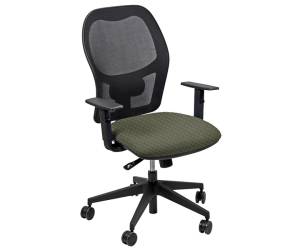 Seduta operativa Hubble HUHU tessuto Fashion braccioli regolabili beige - 29443