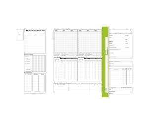 Cartellina matricolare con vano portadocumenti 32,5 x 25,5 cm - 1132