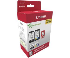 Multipack Cartucce CANON Inkjet PG 575 CL 576 con confezione fogli 5438C004 Originale - 3470