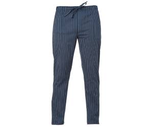 Pantalone cuoco Enrico unisex taglia M gessato blu - 1446