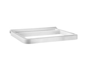 Portasacco per dispenser a cavalletto ABS 4,2 x 35,6 x 40 cm bianco - 6527