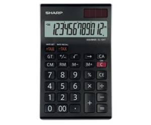 Calcolatrice da Tavolo - 12 cifre - Sharp - EL-124T - 4974019793788 - DMwebShop