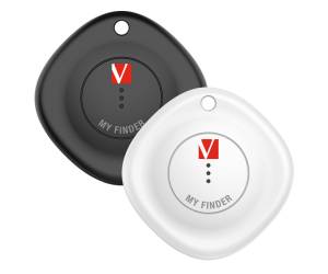 My Finder nero-bianco Bluetooth Tracker - Confezione Doppia - Verbatim - 32131 - 23942321316 - DMwebShop