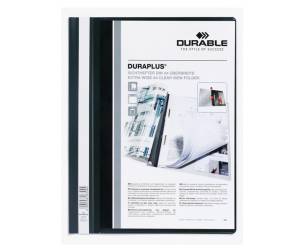 Cartellina ad aghi Duraplus A4 PP nero - 14079