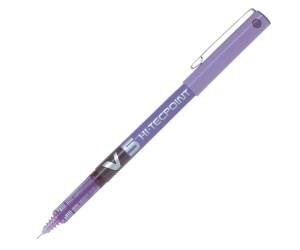 Roller Hi Tecpoint V5 - punta 0,5 mm - viola - Pilot - 011703 - 4902505085741 - DMwebShop