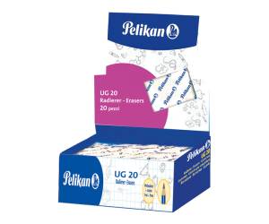 Gomma pane UG20 - bianca - per carboncino e gesso - conf. 20 pezzi - Pelikan - 300028129 - 8009270020680 - DMwebShop