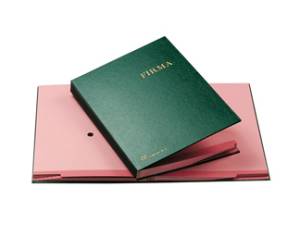 Libro firma - 14 intercalari rinforzati - 24 x 34 cm - verde - Fraschini - 614E-VER - 8027032005034 - DMwebShop
