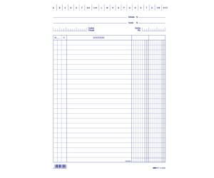 Schede in cartoncino 2 colonne - 24 x 17 cm - verticale bianco - conf. 100 pezzi - Edipro - E3399BL - 8023328339913 - DMwebShop