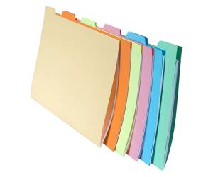 Cartelline con tacca per cartelle sospese - cassetto - 240 gr - 24 x 32 cm - pacco 6 pezzi - conf. 10 pezzi - Exacompta - 337000E - 3130633370007 - DMwebShop