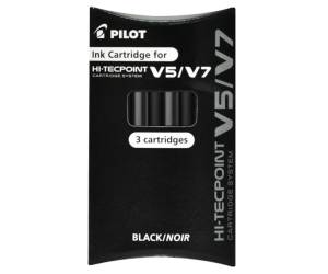 Refill Hi Tecpoint V5-V7 ricaricabile begreen - nero - conf. 3 pezzi - Pilot - 040335 - 4902505444432 - DMwebShop
