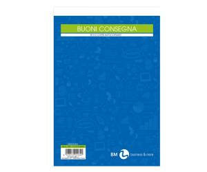 Blocco buoni di consegna - 50 fogli x 2 copie autoricalcanti - 150 x 225 mm - conf. 5 pezzi - BM - 0100069 - 8008234000690 - DMwebShop