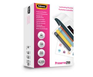 Pouches Preserve250 A4,216x303 mm 2x250 micron scatola 100 pezzi - 16126